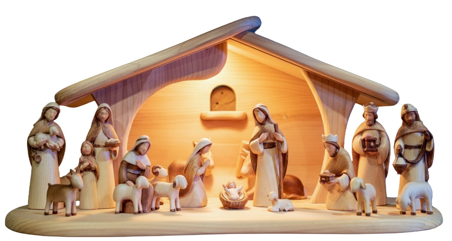 Krippenfiguren aus Holz Krippenfiguren aus Holz