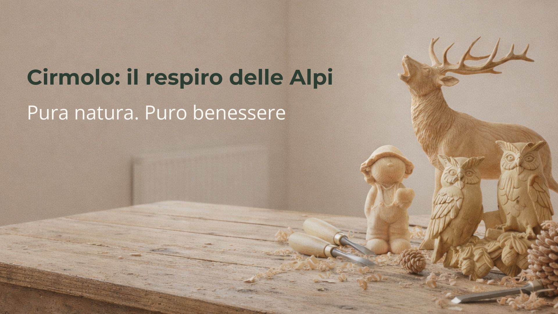 Prodotti in legno di cirmolo