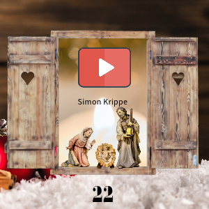 Tür 22 Simon Krippe